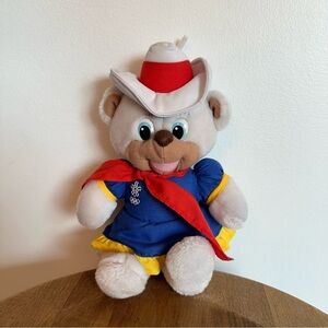 Vintage 1988 Calgary Winter Olympics  Hidy Bear Mascot Plush Toy Canada Stuffed